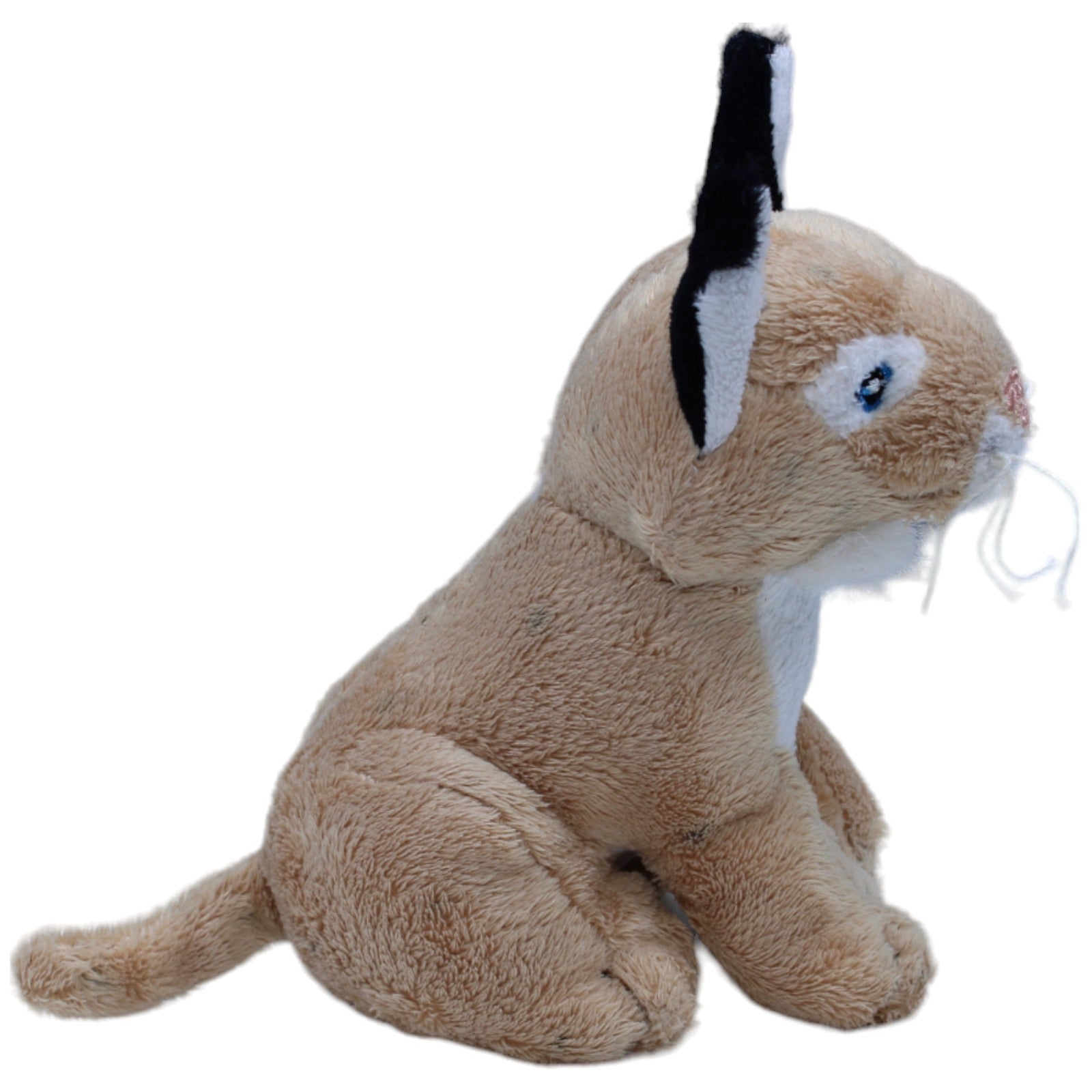 1235989 PIA International Soft Toys Luchs sitzend, klein Kuscheltier Kumpel Leo Gebraucht