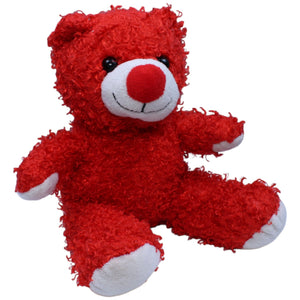 1236001 Promo Plüsch ppa media, roter Teddybär Kuscheltier Kumpel Leo Gebraucht