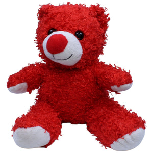 1236001 Promo Plüsch ppa media, roter Teddybär Kuscheltier Kumpel Leo Gebraucht