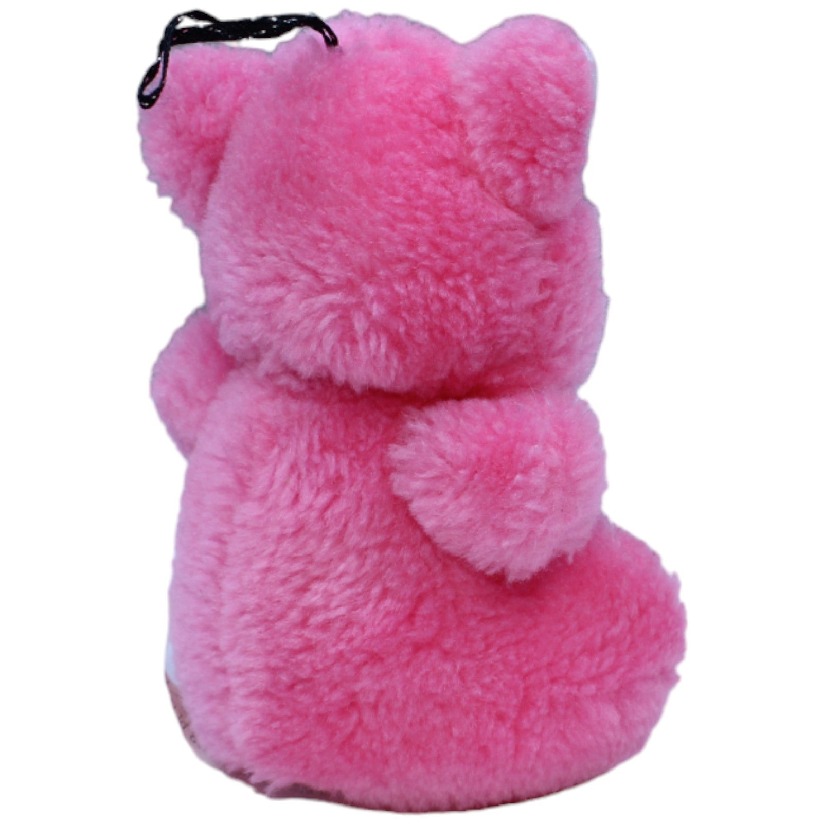 1236005 BSB Plüsch Rosa Teddybär mit Fliege, klein Kuscheltier Kumpel Leo Gebraucht