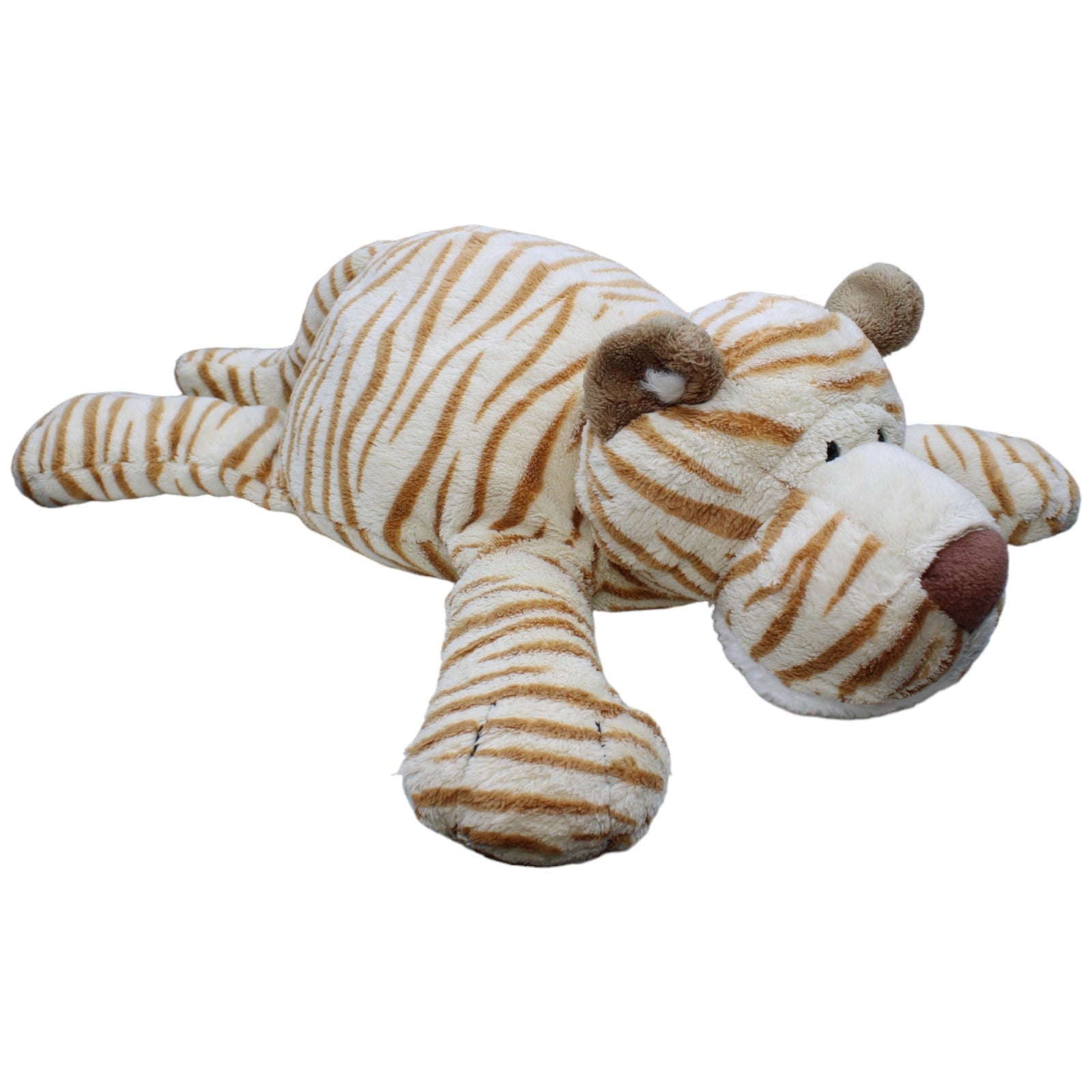 1236008 NICI AG XL Vintage Schlenker - Tiger, liegend Kuscheltier Kumpel Leo Gebraucht