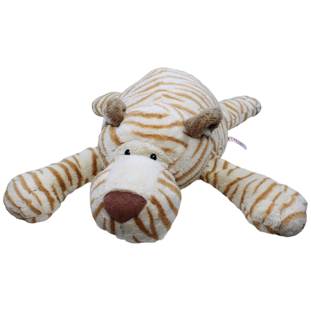 1236008 NICI AG XL Vintage Schlenker - Tiger, liegend Kuscheltier Kumpel Leo Gebraucht