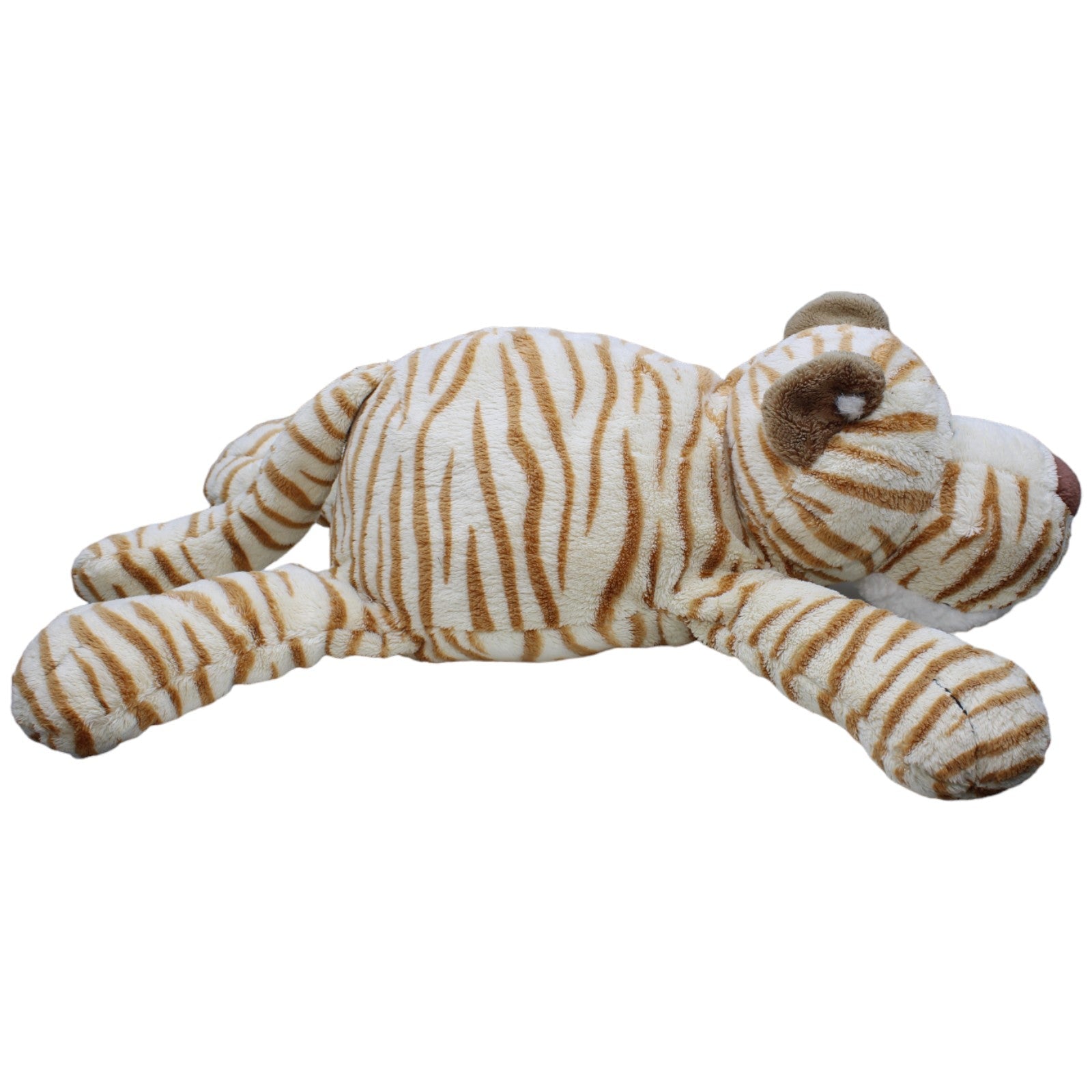 1236008 NICI AG XL Vintage Schlenker - Tiger, liegend Kuscheltier Kumpel Leo Gebraucht