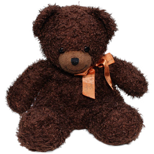 1236013 Centor Warenhandels XToys, dunkelbrauner Teddybär mit Schleife Kuscheltier Kumpel Leo Gebraucht