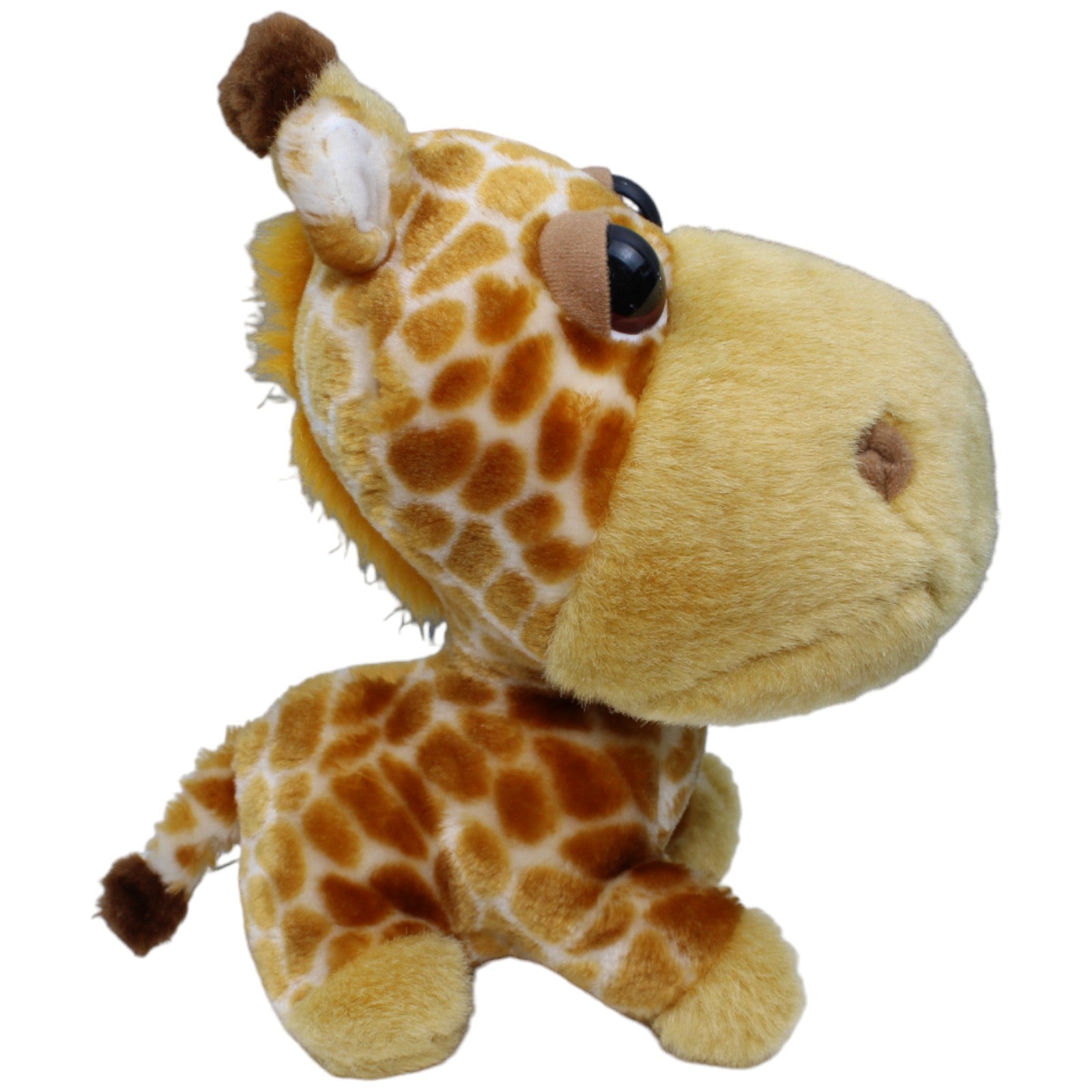 1236019 TCC Global Big Headz, Giraffe Kuscheltier Kumpel Leo Gebraucht