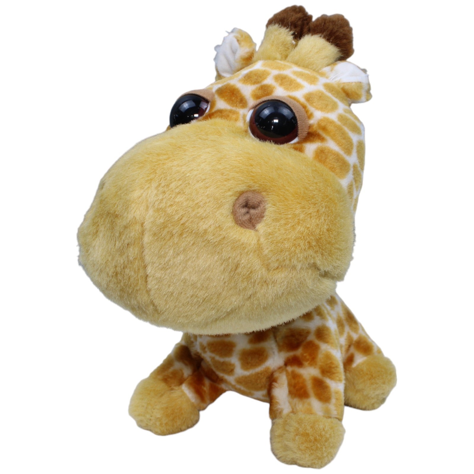 1236019 TCC Global Big Headz, Giraffe Kuscheltier Kumpel Leo Gebraucht