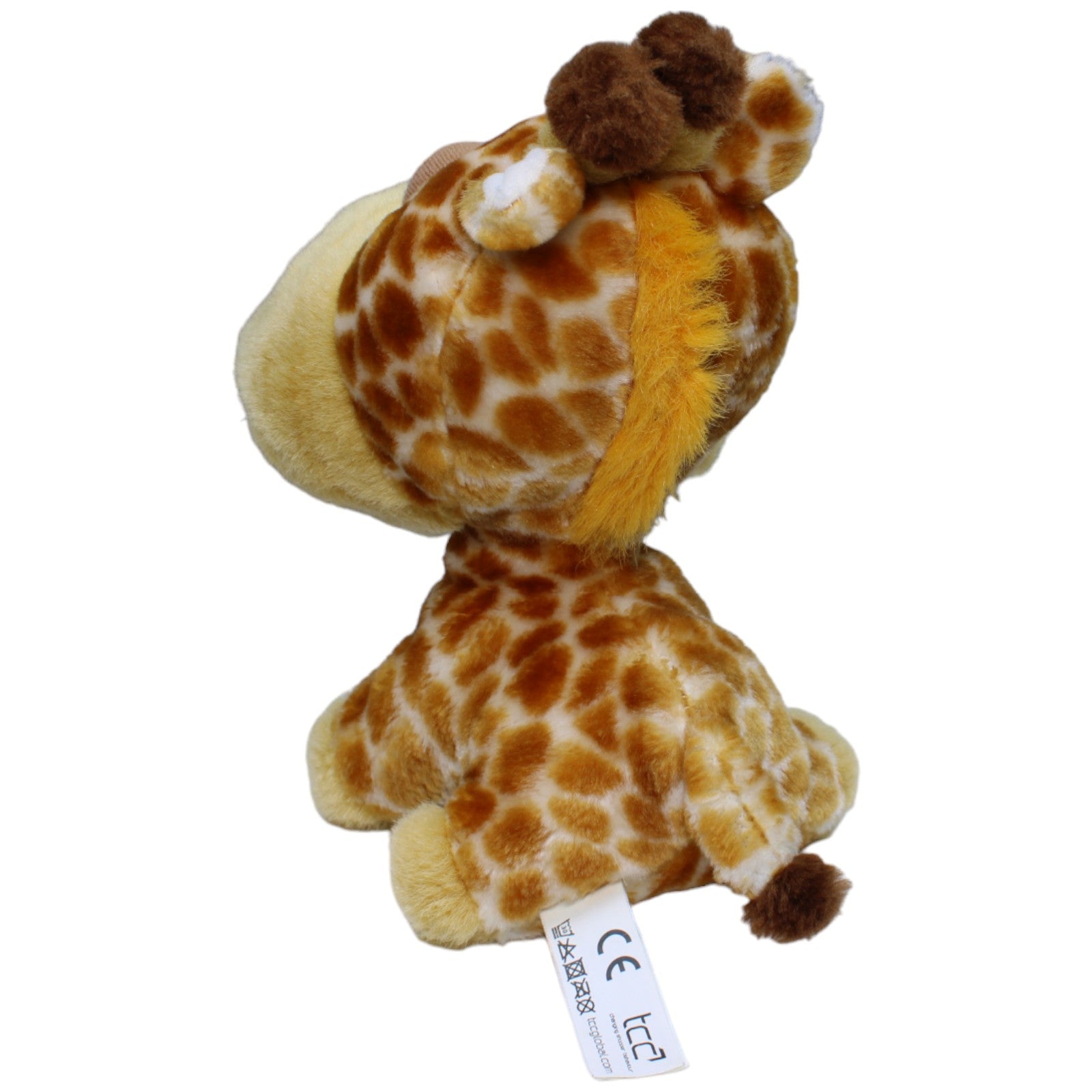 1236019 TCC Global Big Headz, Giraffe Kuscheltier Kumpel Leo Gebraucht