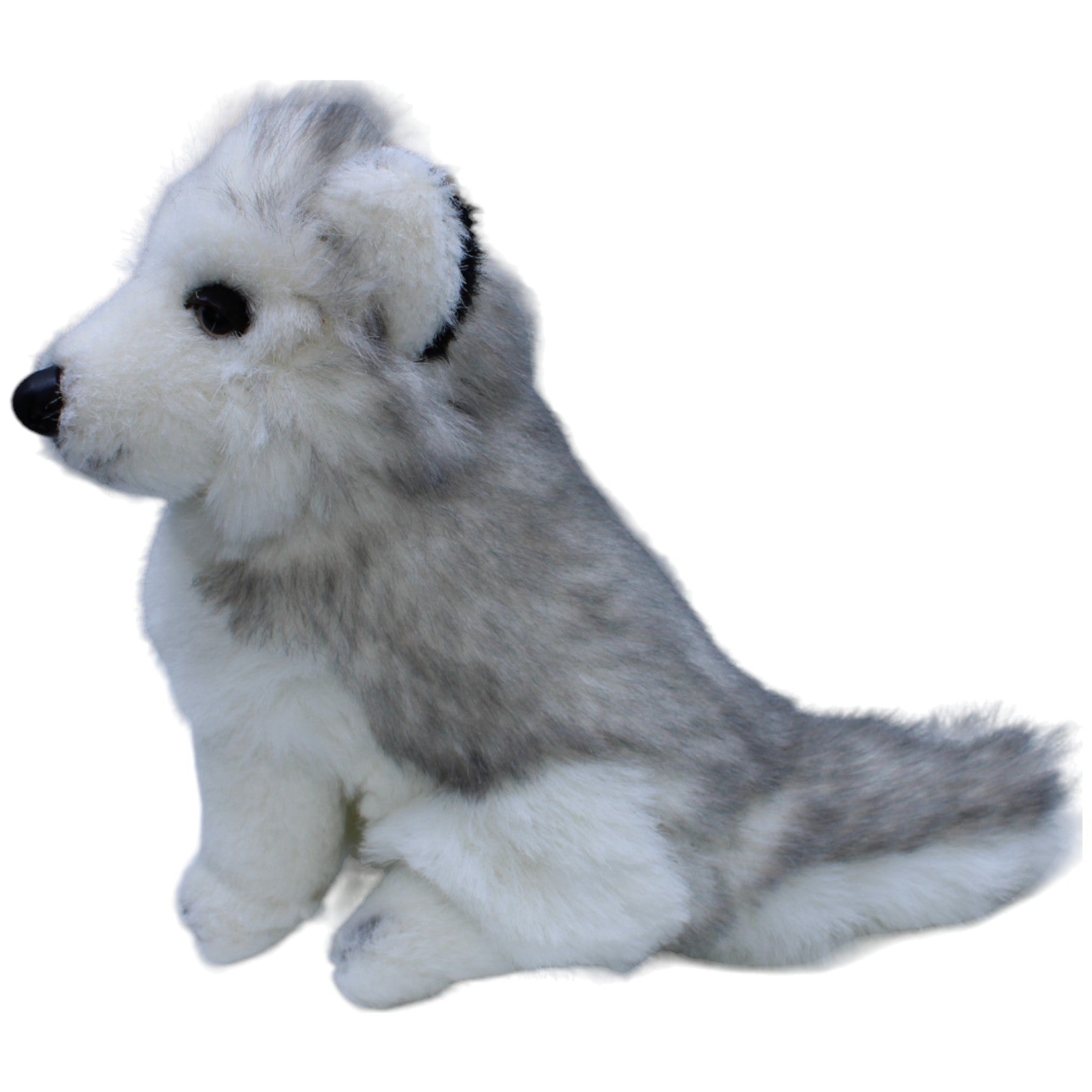 1236020 SEMO Husky, sitzend Kuscheltier Kumpel Leo Gebraucht Hund