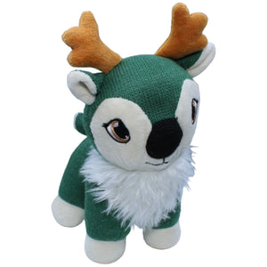 1236021 Boost Collectibles AG Knitty Friends Forest, Hirsch Kuscheltier Kumpel Leo Gebraucht Penny