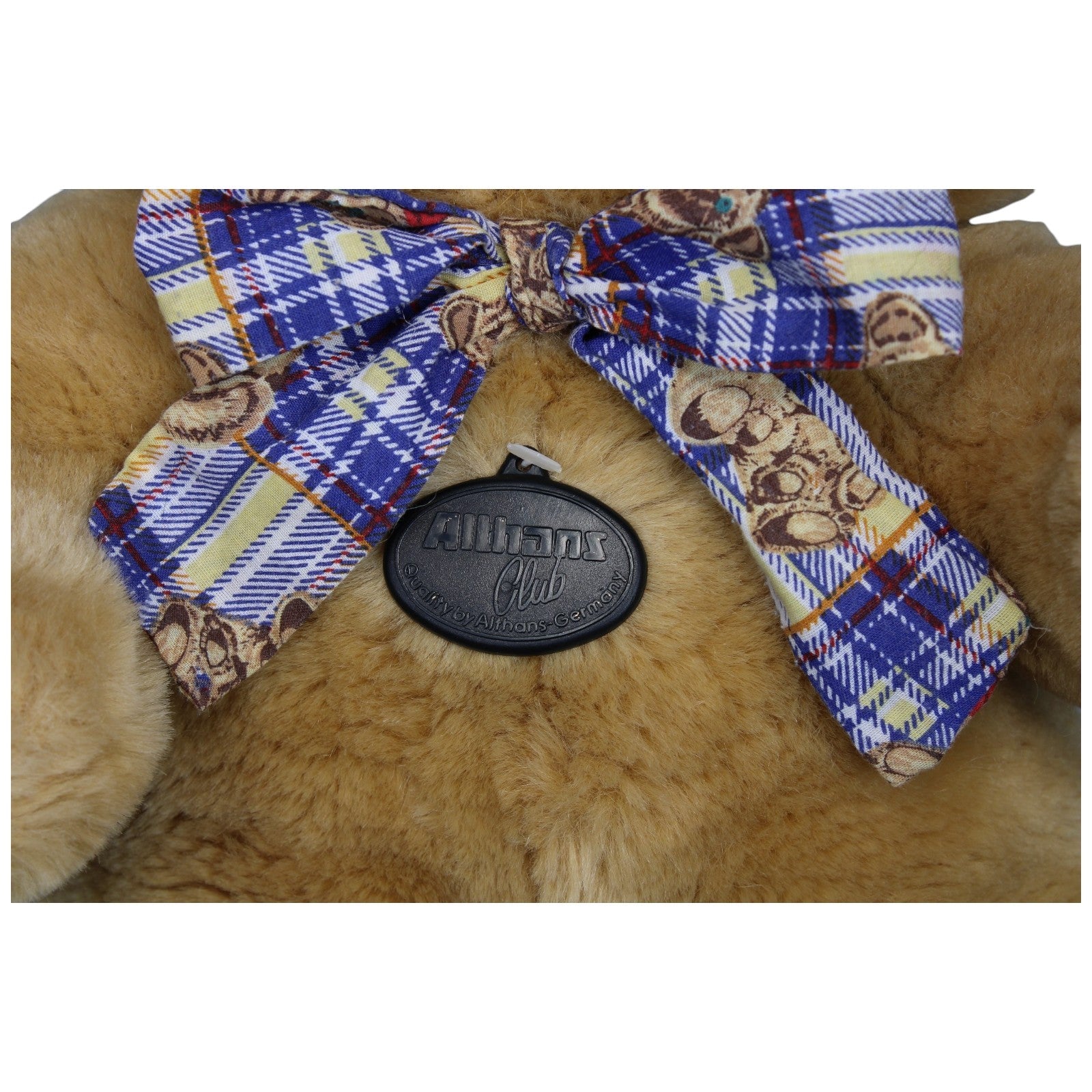 1236049 Althans Club XL Teddybär mit Bären - Schleife Kuscheltier Kumpel Leo Gebraucht