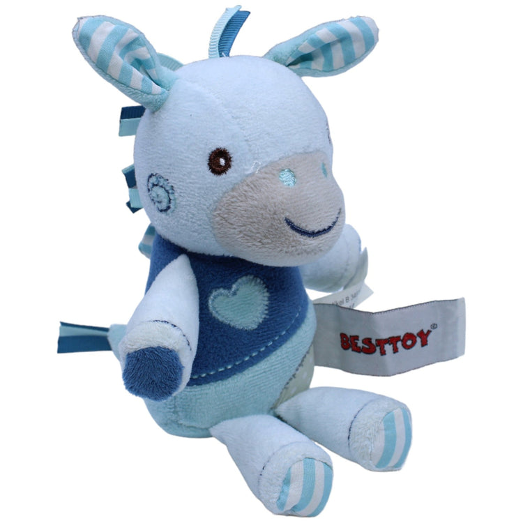 1236056 Besttoy Rassel, Esel blau Rassel Kumpel Leo Gebraucht