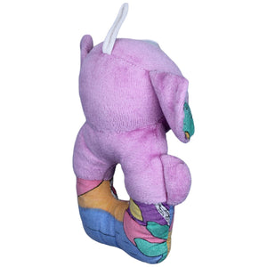 1236058 Unbekannt Greifling mit Rassel, Patchwork - Elefant lila Greifling Kumpel Leo Gebraucht