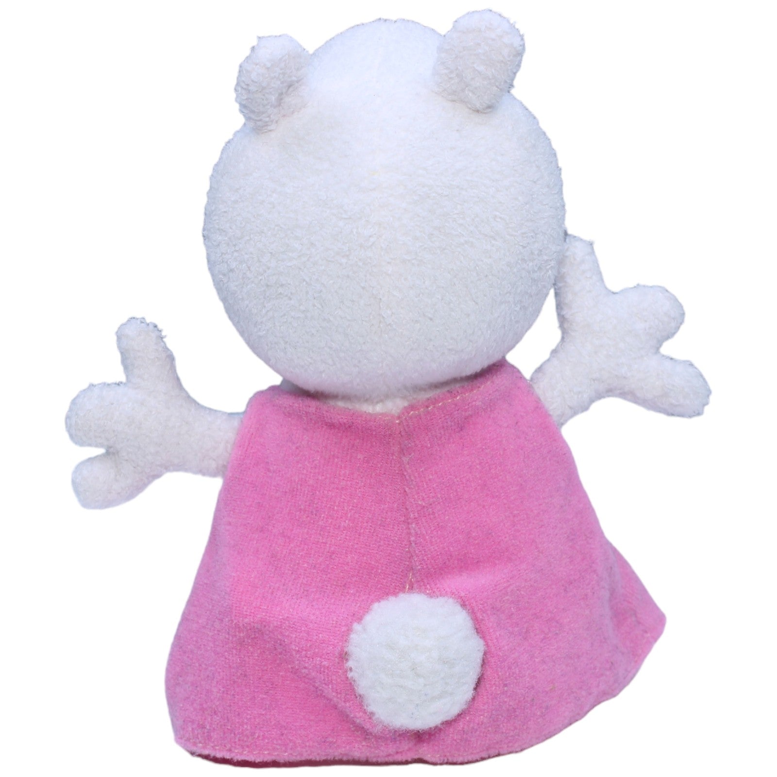 1236081 Jazwares Schaf Luzie Locke aus Peppa Wutz mit Sound Plüschfigur Kumpel Leo Gebraucht Peppa Pig