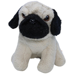 1236085 Uni - Toys Kleiner Mops, sitzend Kuscheltier Kumpel Leo Gebraucht Hund