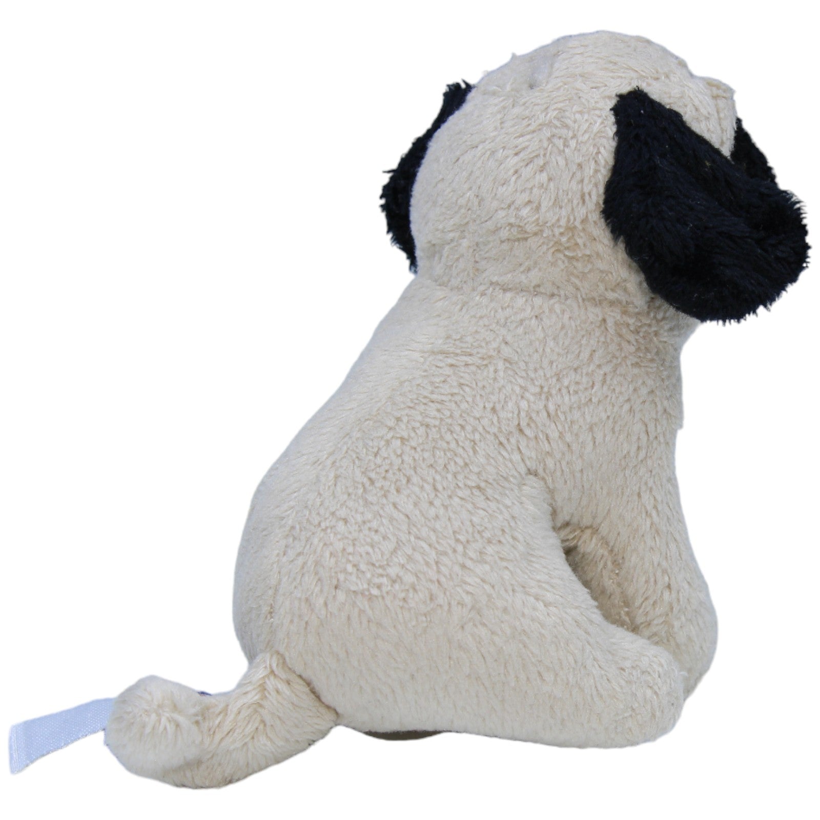 1236085 Uni - Toys Kleiner Mops, sitzend Kuscheltier Kumpel Leo Gebraucht Hund