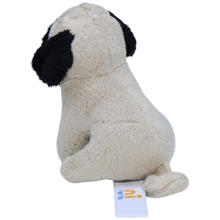 1236085 Uni - Toys Kleiner Mops, sitzend Kuscheltier Kumpel Leo Gebraucht Hund