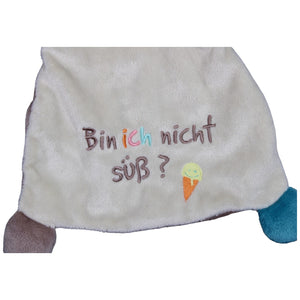 1236106 NICI My first NICI Schmusetuch, Affe "Bin ich nicht süß?" Schmusetuch Kumpel Leo Gebraucht Knuddeltuch Kuscheltuch