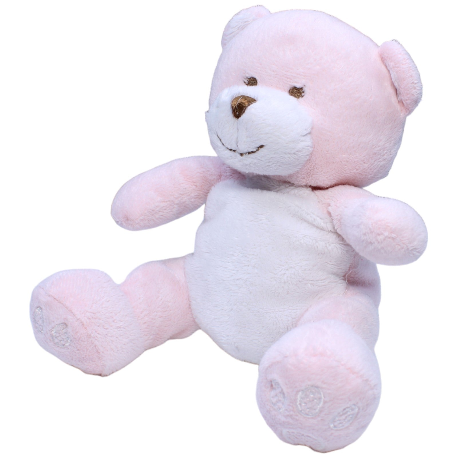 1236124 Toys "R" Us Babies "R" Us´ Teddybär, rosa Kuscheltier Kumpel Leo Bär Gebraucht Teddy