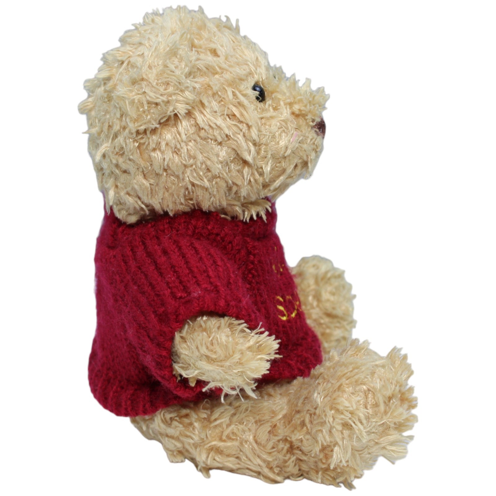 1236126 Nanu - Nana Teddybär mit Pulli " You´re special ", hellbraun Kuscheltier Kumpel Leo Bär Gebraucht Teddy