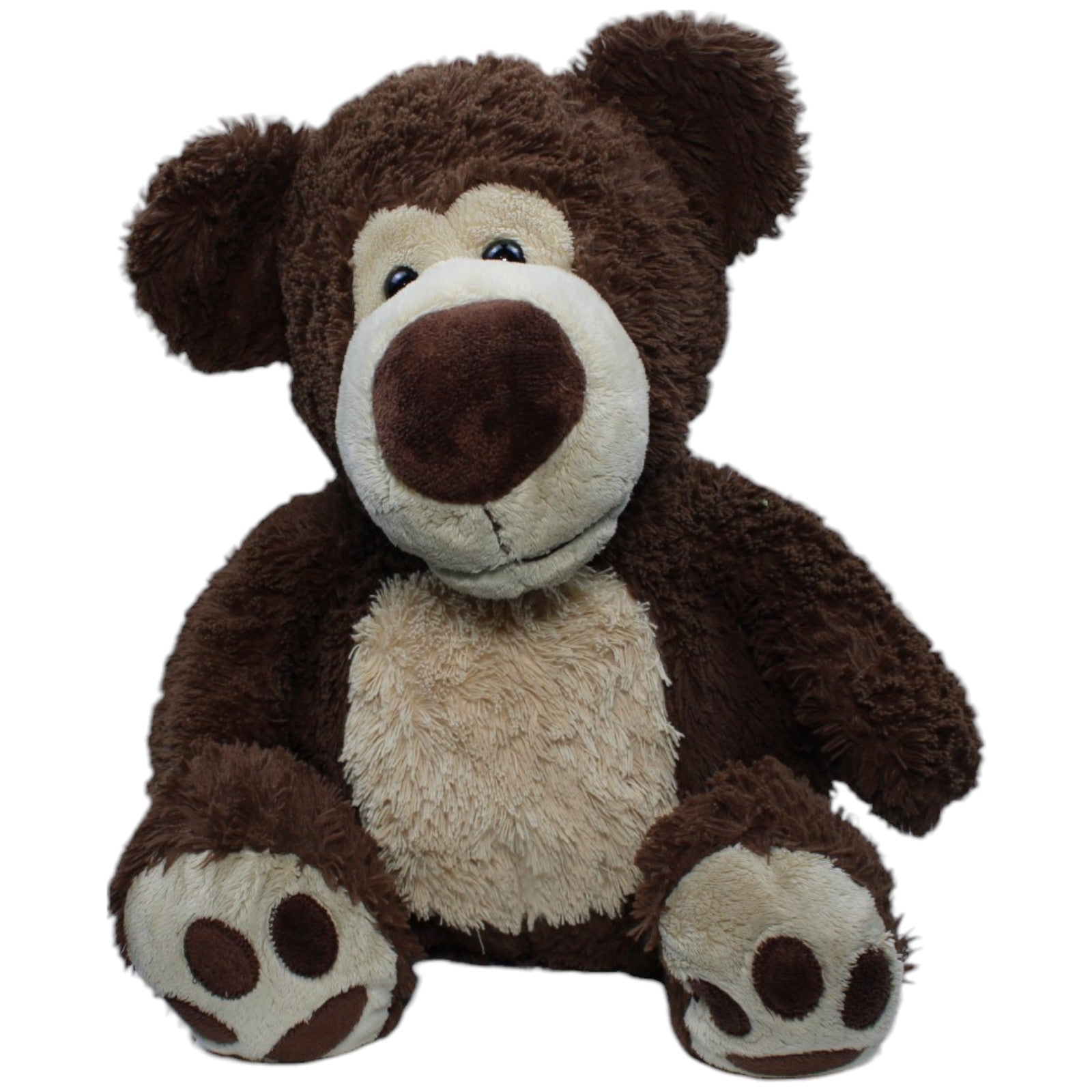 1236129 Unbekannt Big Nose Buddies Teddybär, sitzend Kuscheltier Kumpel Leo Bär Gebraucht Teddy