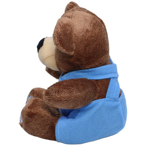 1236141 Unbekannt Asklepios Teddybär mit blauer Latzhose Kuscheltier Kumpel Leo Bär neu Teddy