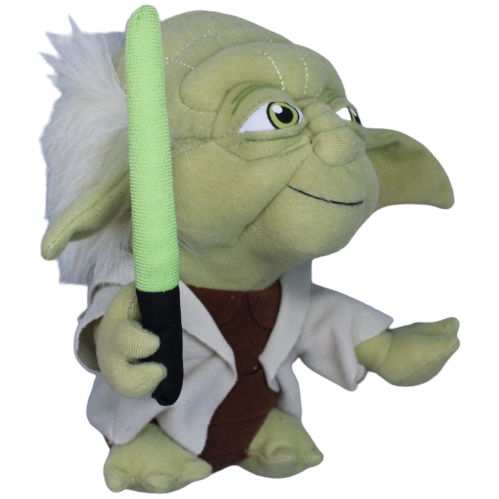 1236155 Joy Toy Jedi - Meister Yoda mit Lichtschwert aus Star Wars Plüschfigur Kumpel Leo Gebraucht