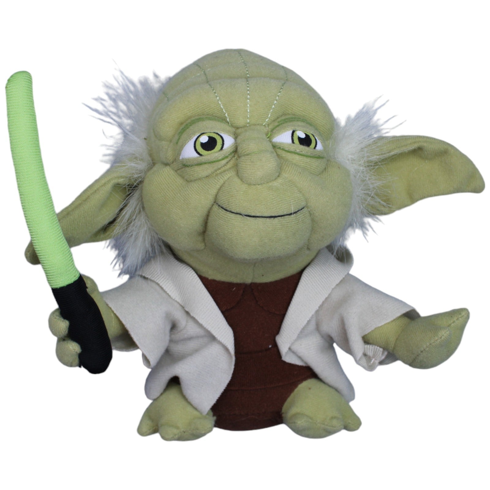 1236155 Joy Toy Jedi - Meister Yoda mit Lichtschwert aus Star Wars Plüschfigur Kumpel Leo Gebraucht