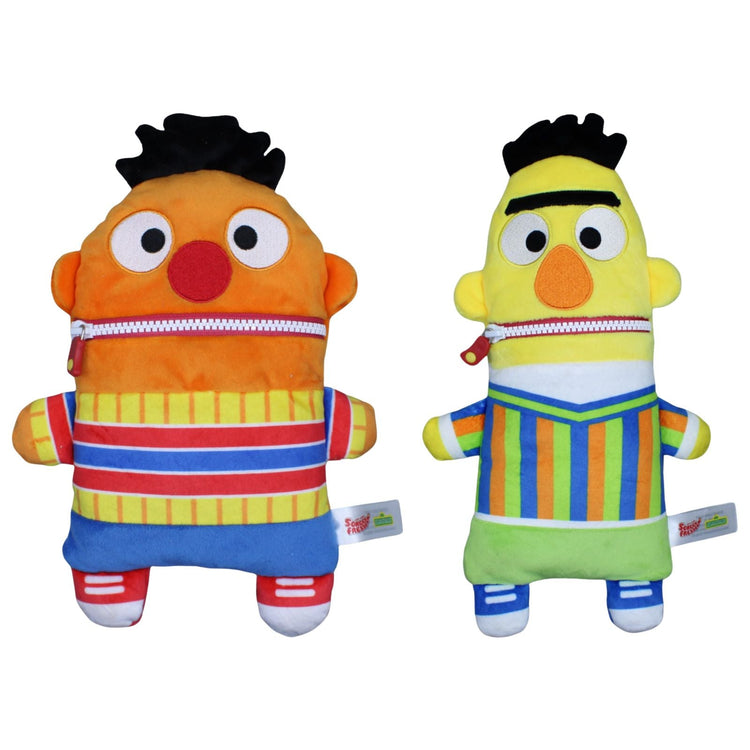 1236158 Schmidt Sorgenfresser, Ernie & Bert aus der Sesamstraße Kuscheltier Kumpel Leo