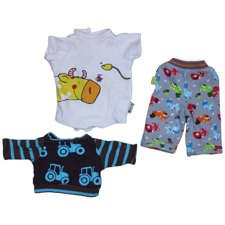 1236192 JAKO - O XL Weichpuppe, Krümel mit 2 Outfits Puppe Kumpel Leo Gebraucht