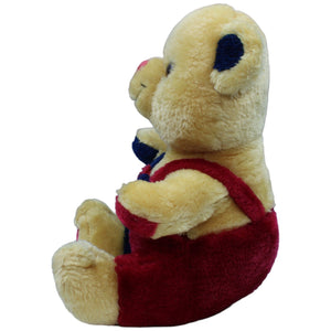 1236200 Eifa - Warenhandels GmbH Lachender Teddybär mit bunter Latzhose Kuscheltier Kumpel Leo Bär Gebraucht Teddy