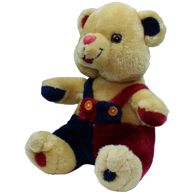 1236200 Eifa - Warenhandels GmbH Lachender Teddybär mit bunter Latzhose Kuscheltier Kumpel Leo Bär Gebraucht Teddy