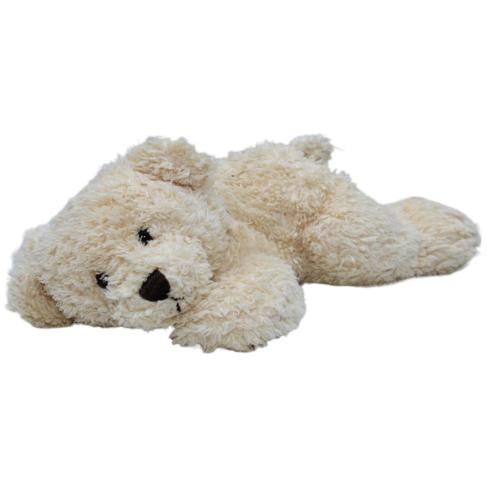 1236204 Baby Club Wuscheliger hellbrauner Teddybär, liegend Kuscheltier Kumpel Leo Bär C&A Gebraucht