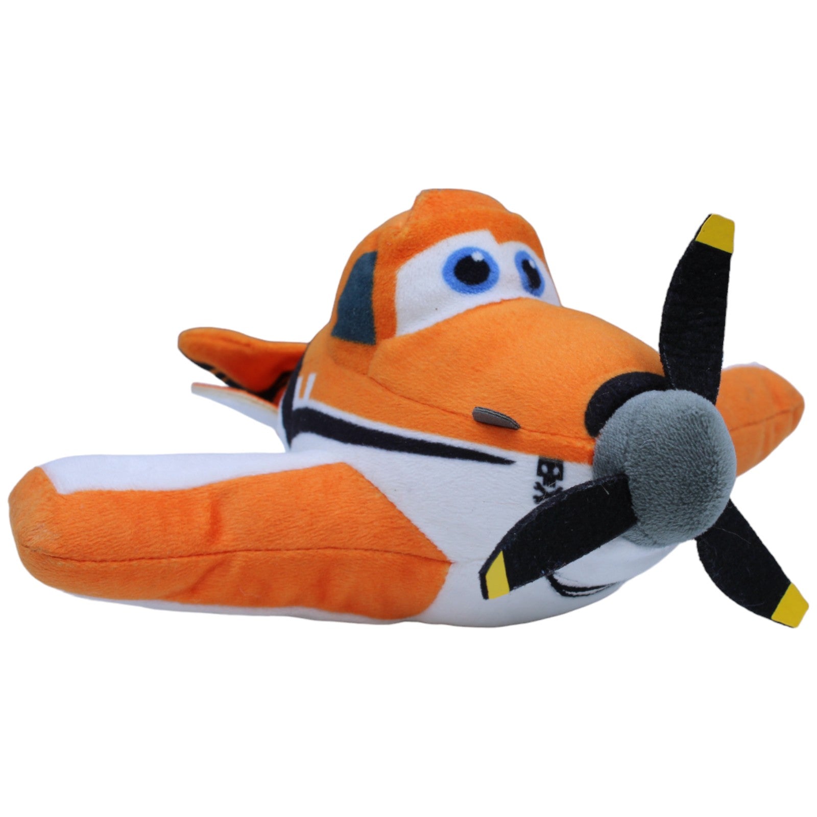 123621 Nicotoy Flugzeug Dusty Crophopper aus Disney Planes Plüschfigur Kumpel Leo Disney Gebraucht