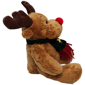 1236222 Besttoy Weihnachtselch mit Schal Kuscheltier Kumpel Leo Elch Gebraucht Weihnachten