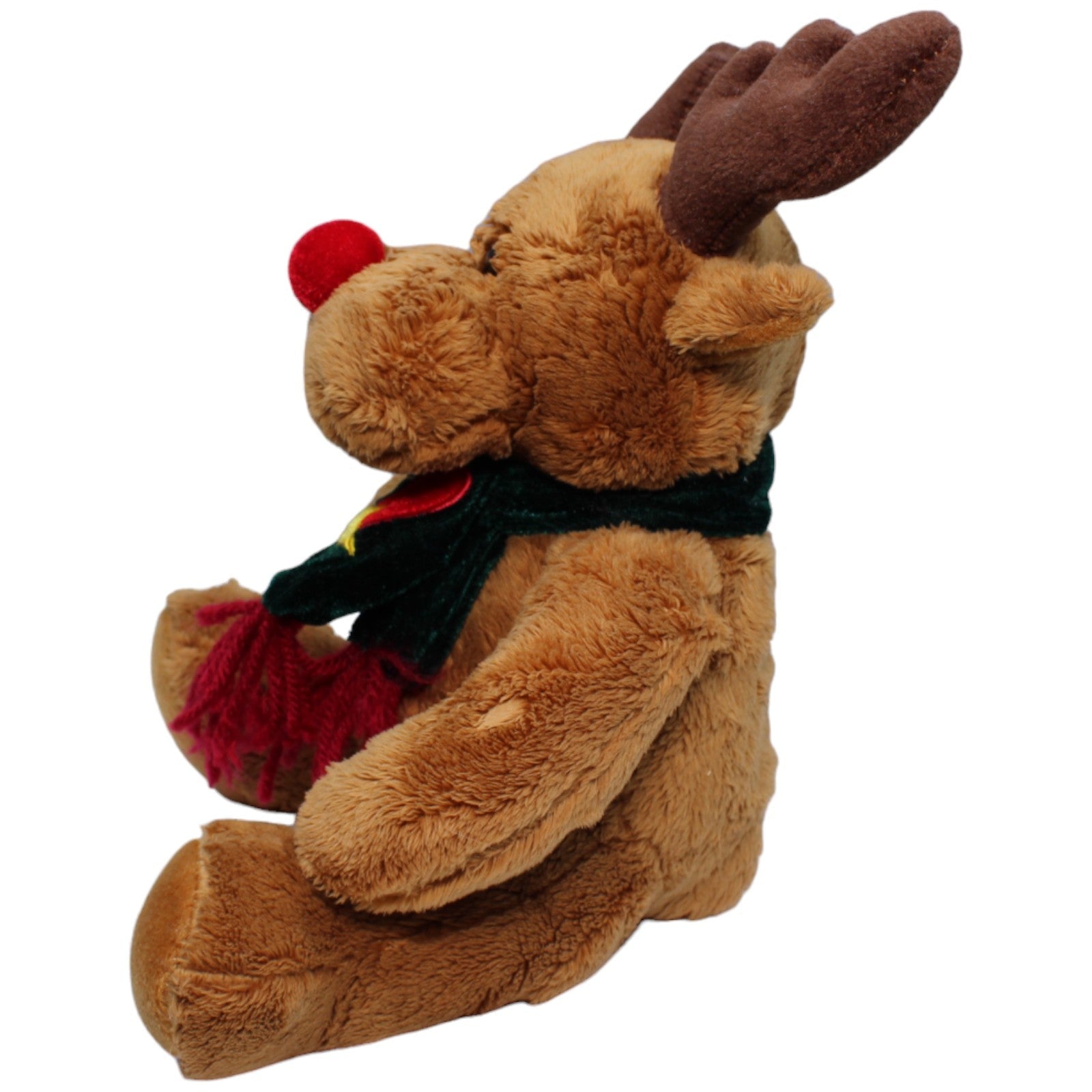 1236222 Besttoy Weihnachtselch mit Schal Kuscheltier Kumpel Leo Elch Gebraucht Weihnachten