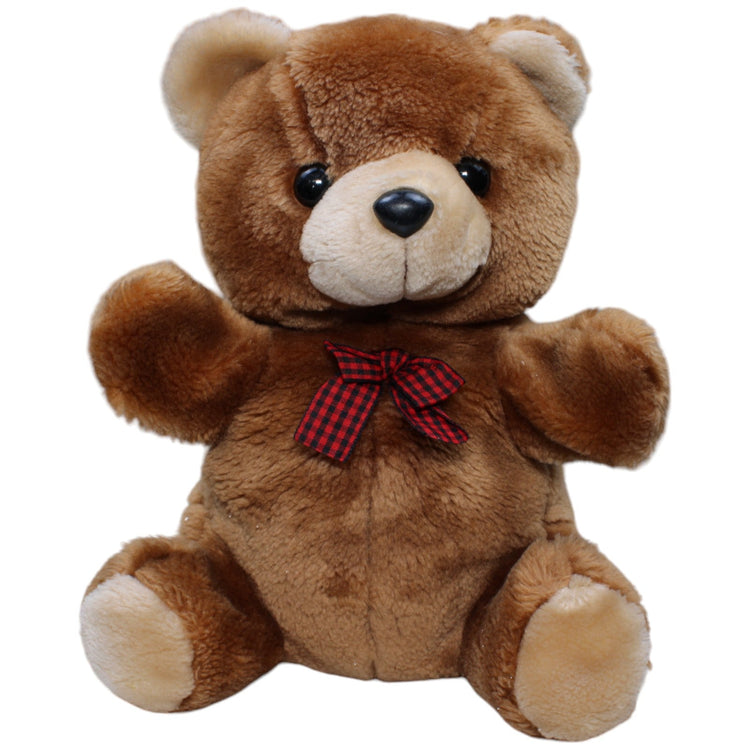 1236227 Bastitoy Handpuppe, Teddybär mit Schleife Handpuppe Kumpel Leo Bär Gebraucht Teddy