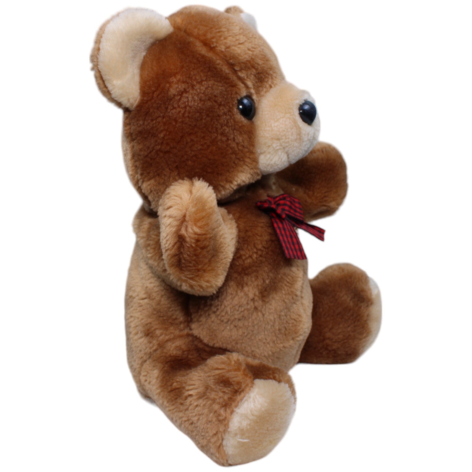 1236227 Bastitoy Handpuppe, Teddybär mit Schleife Handpuppe Kumpel Leo Bär Gebraucht Teddy