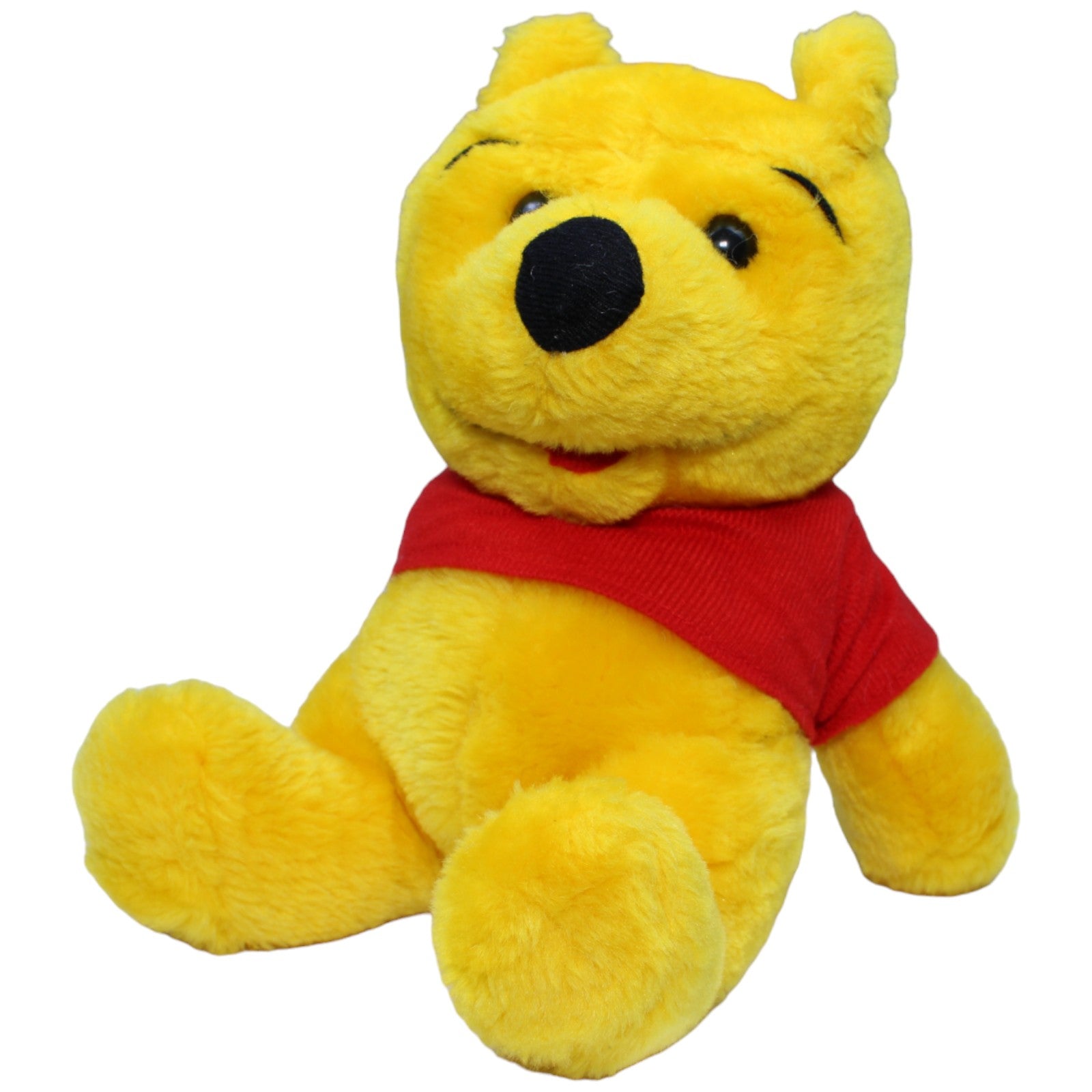 1236231 A. Seebauer GmbH Gelber Teddybär mit rotem Shirt Kuscheltier Kumpel Leo Bär Gebraucht Teddy