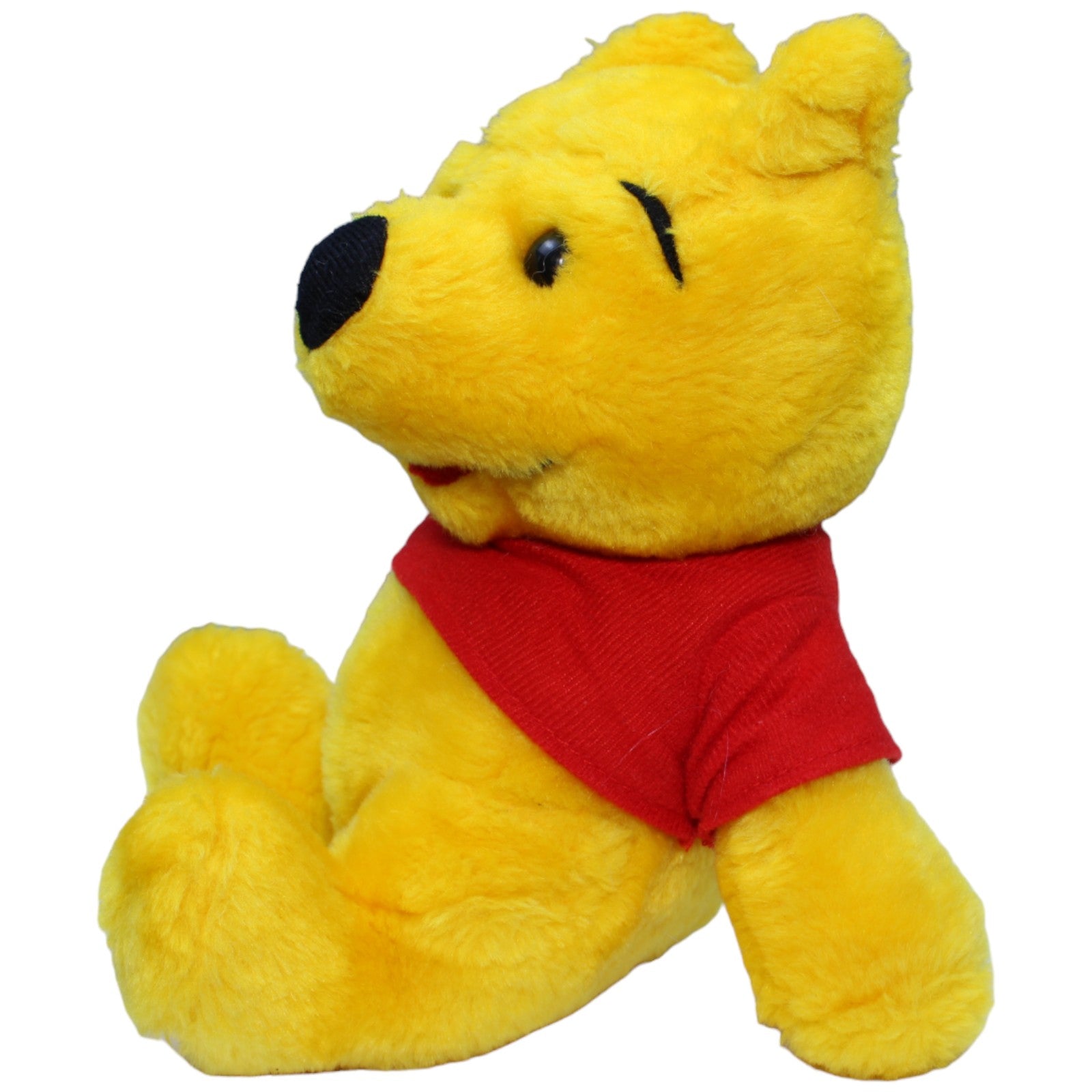 1236231 A. Seebauer GmbH Gelber Teddybär mit rotem Shirt Kuscheltier Kumpel Leo Bär Gebraucht Teddy