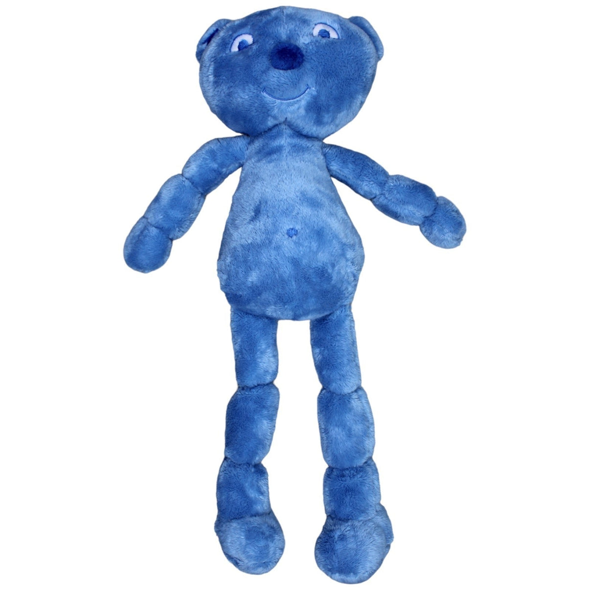 1236239 Baxter International Inc. XL Baxter & IGI V., blauer Schlenker - Bär Kuscheltier Kumpel Leo Bär Gebraucht Teddy