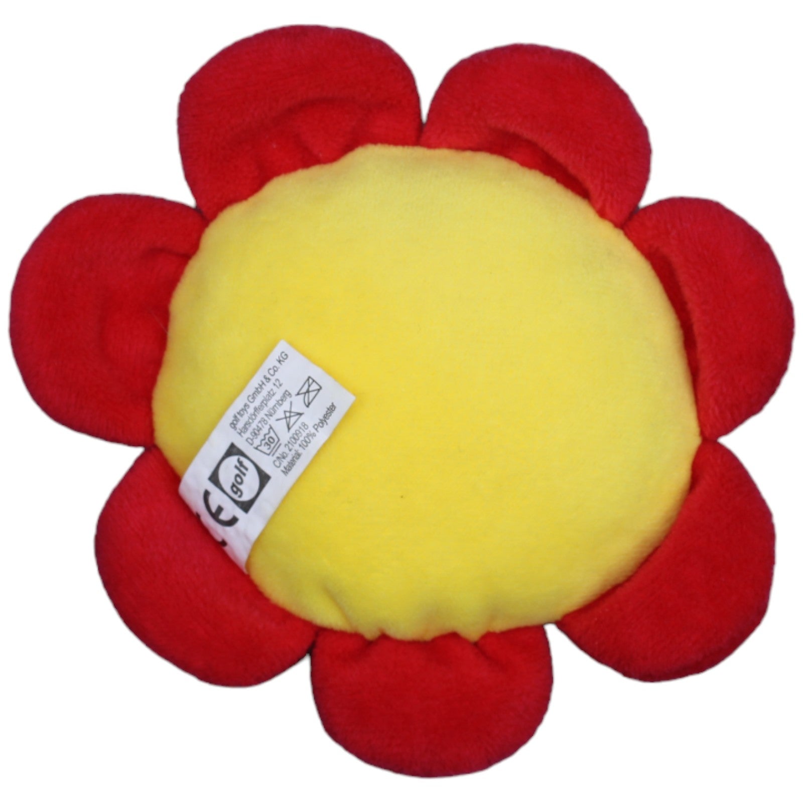 1236283 Golf Toys Lachende Blume, klein Plüschfigur Kumpel Leo Gebraucht