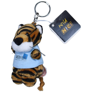 1236287 NICI Wild Schlüsselanhänger Tiger, Karsten Fluhr Immobilien Schlüsselanhänger Kumpel Leo neu Vintage