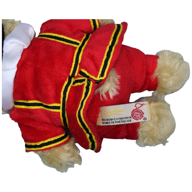 1236312 Keel Toys Uniform Teddybär, Yeoman Warders Kuscheltier Kumpel Leo Bär Gebraucht