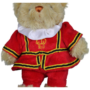 1236312 Keel Toys Uniform Teddybär, Yeoman Warders Kuscheltier Kumpel Leo Bär Gebraucht