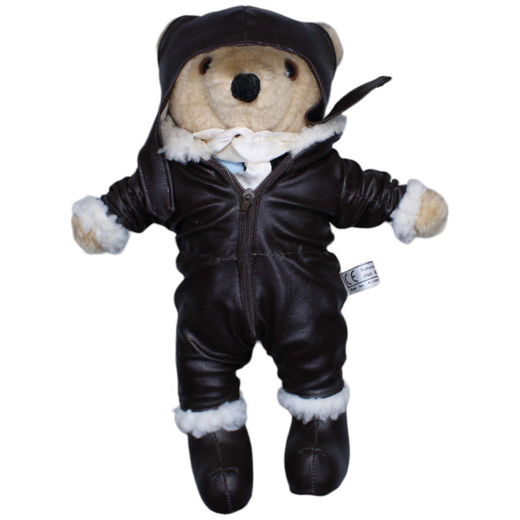 1236317 Romanowski Teddybär in Piloten Kleidung Kuscheltier Kumpel Leo Bär Gebraucht Teddy