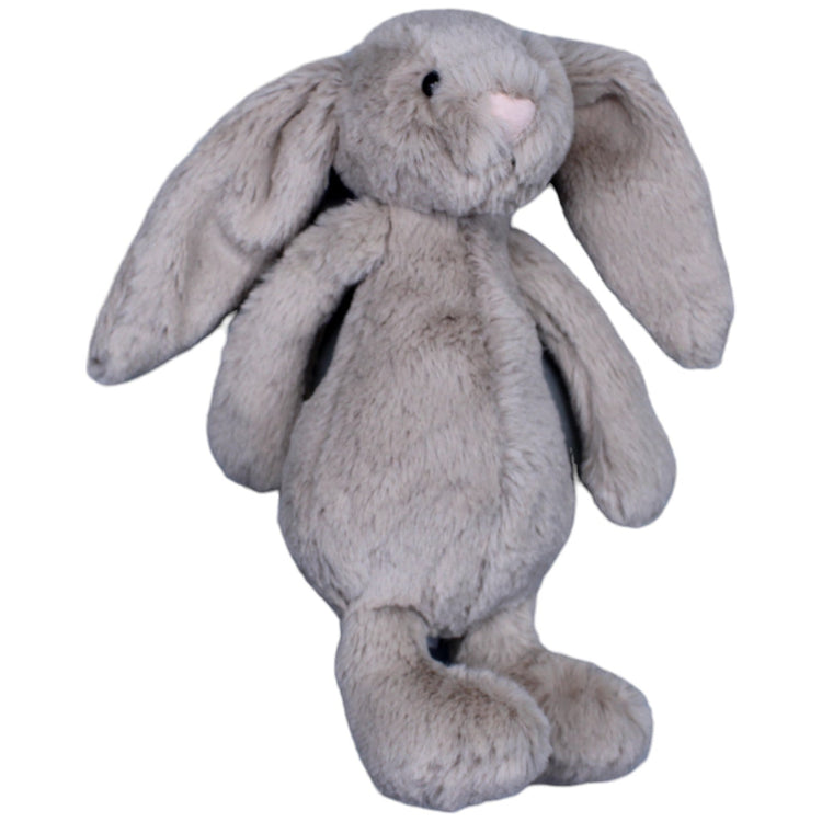 1236321 Jellycat Grauer Hase Bashful, superweich Kuscheltier Kumpel Leo Gebraucht