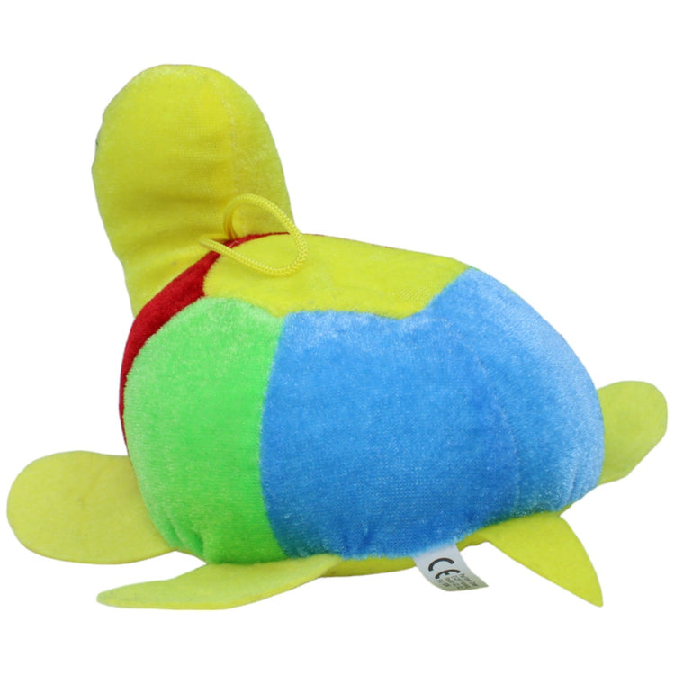 1236348 Paul Import Regenbogen Schildkröte, bunt Kuscheltier Kumpel Leo Gebraucht