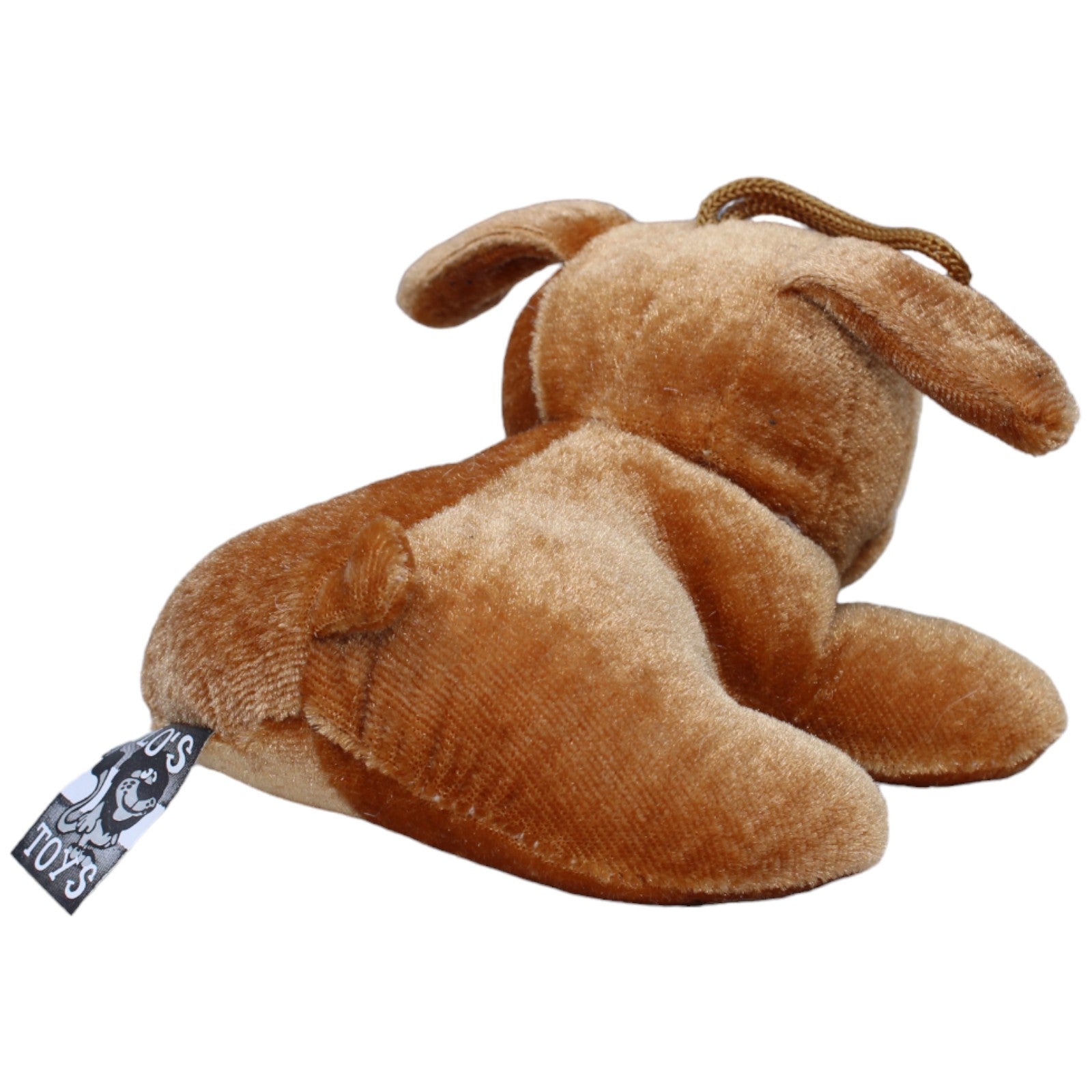 1236349 FLOTI Flos Toys, kleiner Hund liegend Kuscheltier Kumpel Leo Gebraucht Hund