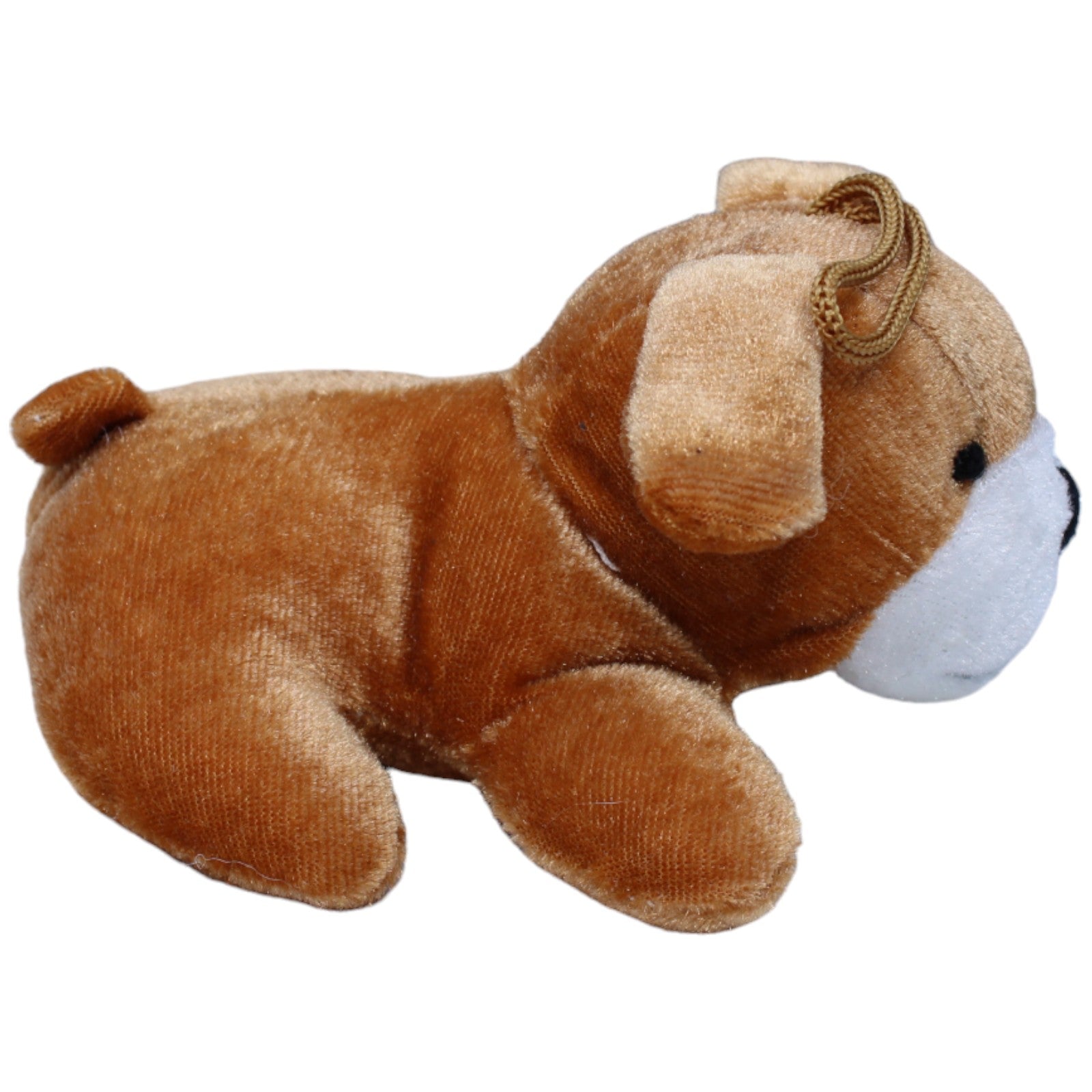 1236349 FLOTI Flos Toys, kleiner Hund liegend Kuscheltier Kumpel Leo Gebraucht Hund