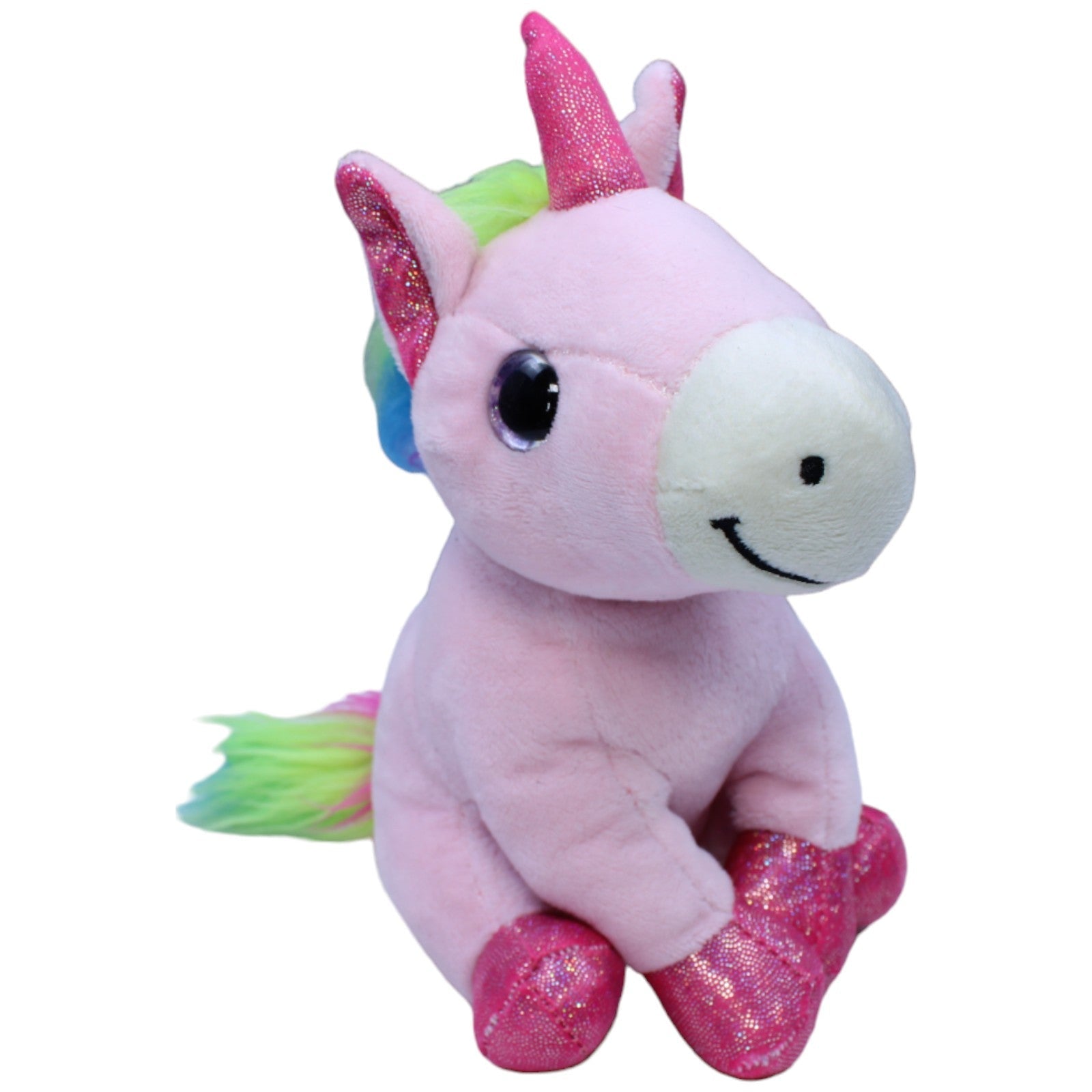 1236350 Windel Glubschi Einhorn, sitzend Kuscheltier Kumpel Leo Gebraucht